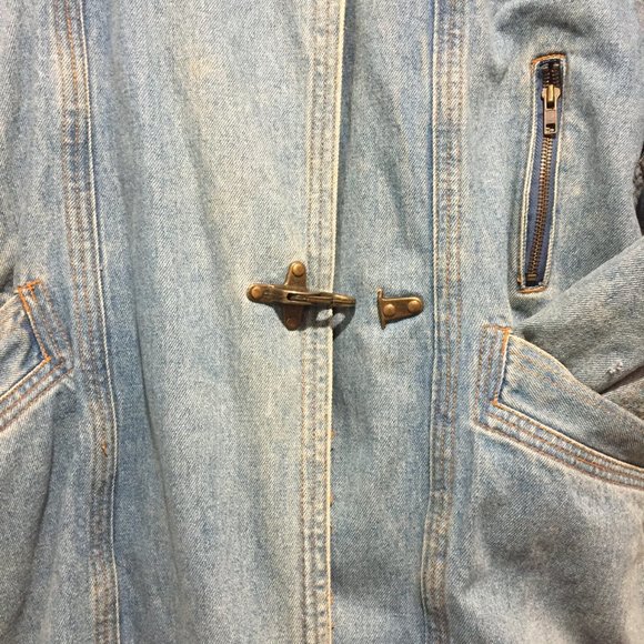 VINTAGE BANAVA SPORTSWEAR INTERNATIONAL DENIM JACKETS SIZE M - Picture 7 of 9